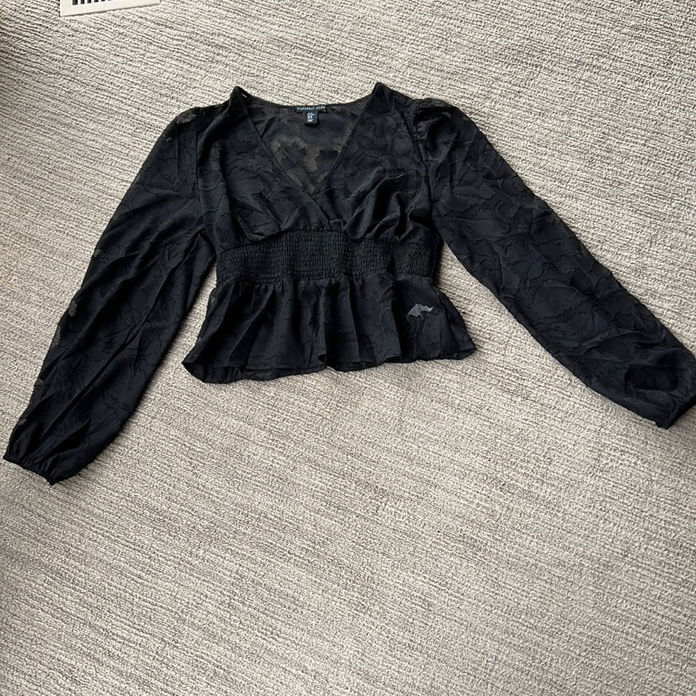 Sincerely Jules Black lace top